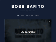 Tablet Screenshot of baritobobb.com